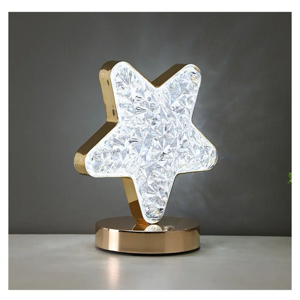 Portable LED Cordless Table Lamp Star