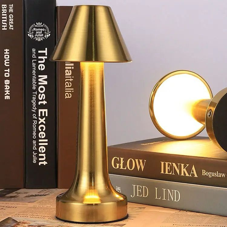 Portable LED Cordless Table Lamp Elevate Steel Glow