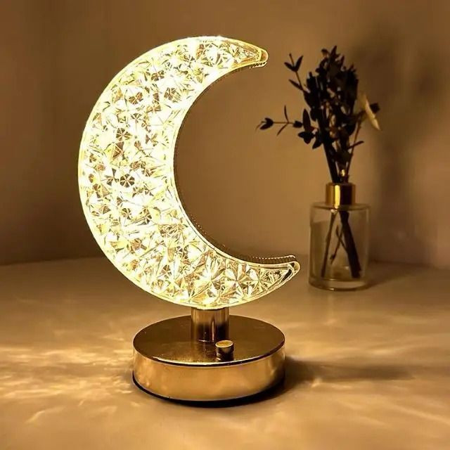 Portable LED Cordless Table Lamp Moon